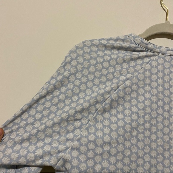 Hill House Blue and White Scalloped Blouse medium - Picture 10 of 10